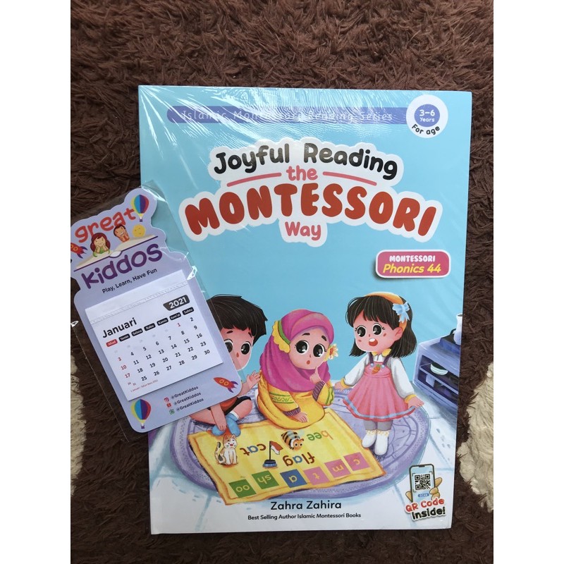 Joyful Reading Montessori Ways Membaca Menyenangkan ala Montessori Bahasa Inggris READY STOCK