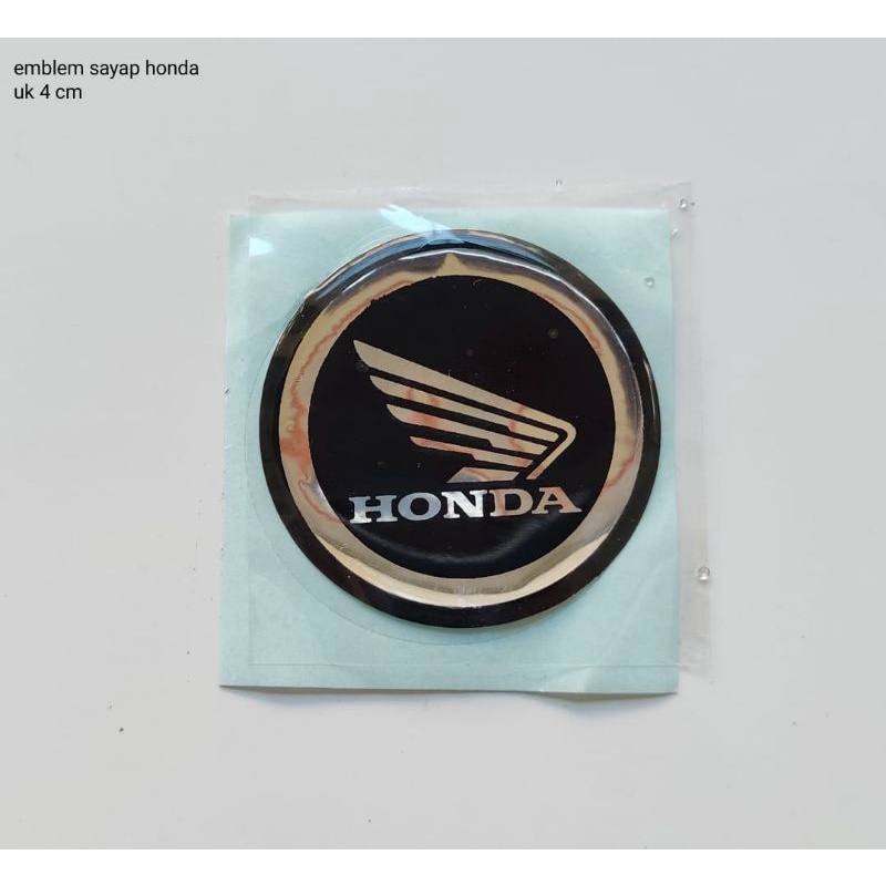 STIKER EMBLEM SAYAP HONDA BULAT