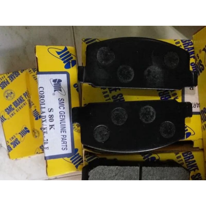 brake pad kampas rem depan corolla dx set 4pc