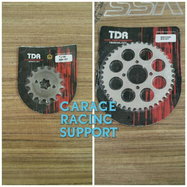 GEAR GIR SATRIA FU OLD DEPAN BELAKANG TDR