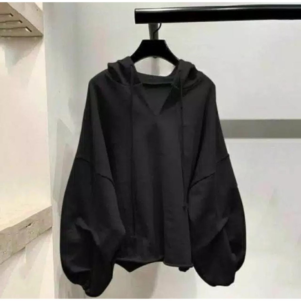 V CLARA DADARIO Sweater Wanita Tangan Balon