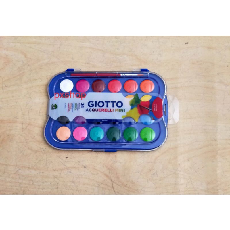 

Cat Air Untuk Anak Giotto Acquerelli mini 24 Warna - 23 mm SF6