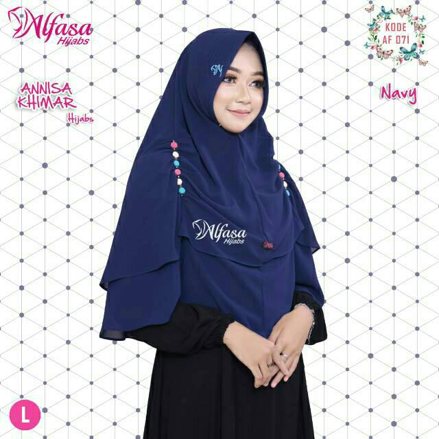 Khimar Annisa AF 071 Alfasa Hijab