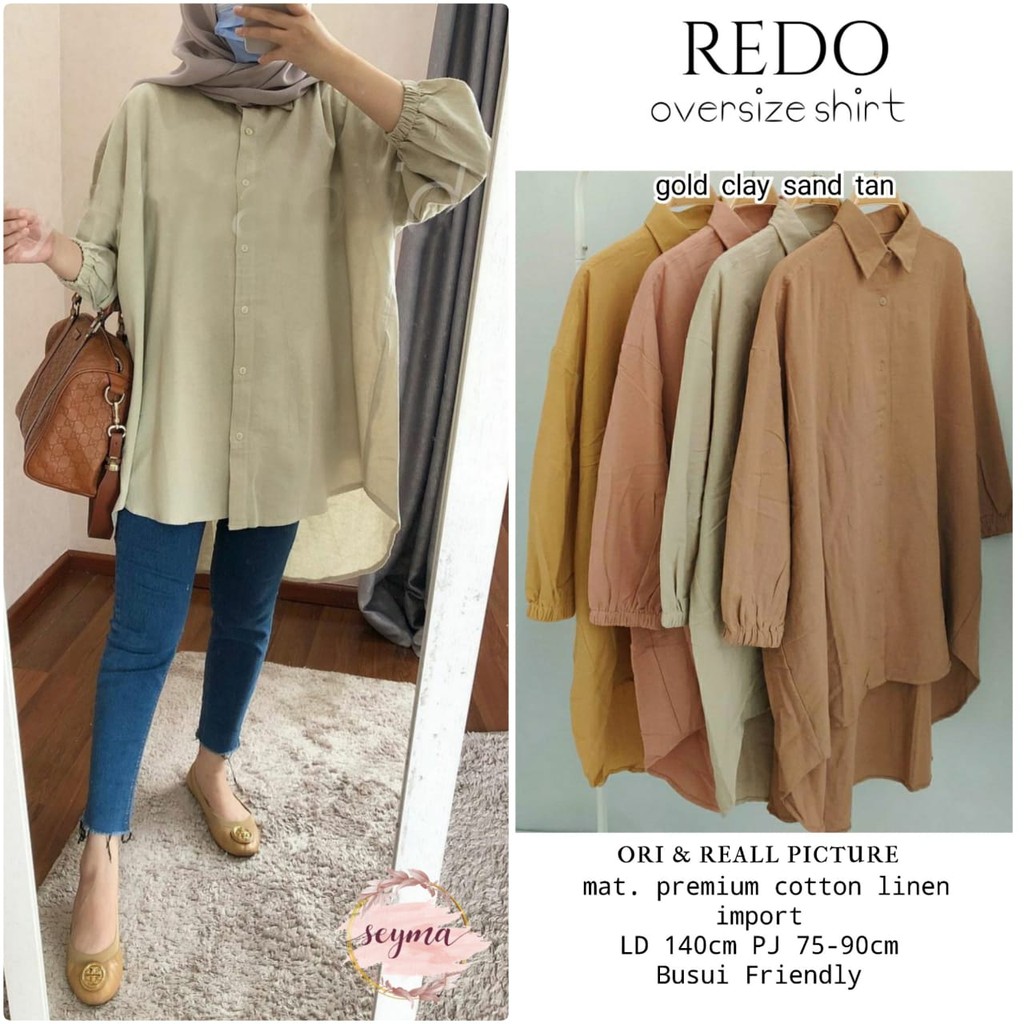 redo oversize shirt seyma READY