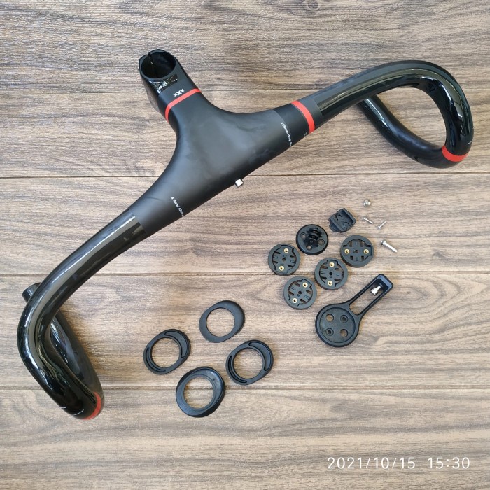 XXX Full Carbon Dropbar Roadbike Integrated Stem include spacer barfly