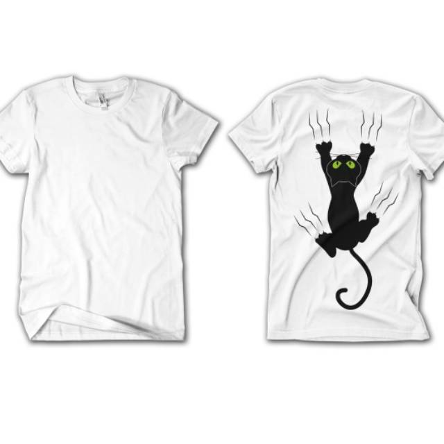 BAJU KUCING BAJU GAMBAR KUCING KAOS KUCING KAOS GAMBAR KUCING kaos cewek kaos cowok kaos wanita