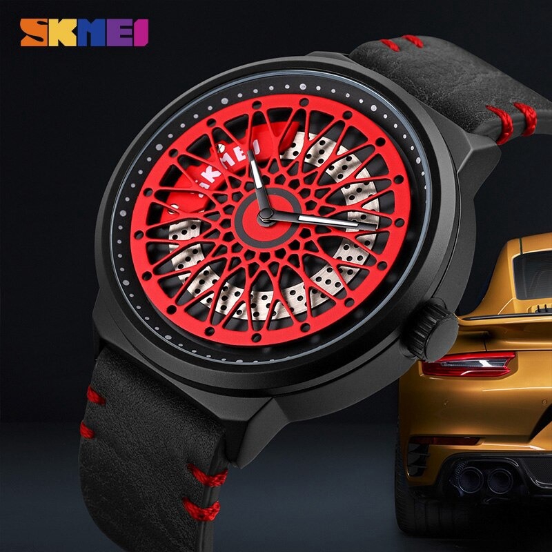 SKMEI 9217 Jam Tangan Pria Analog Stainless Steel WK-SBY