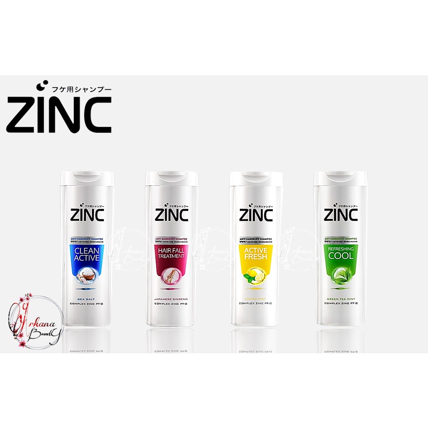 ZINC Shampoo 170ML / Shampoo Anti Ketombe / Shampoo Zinc