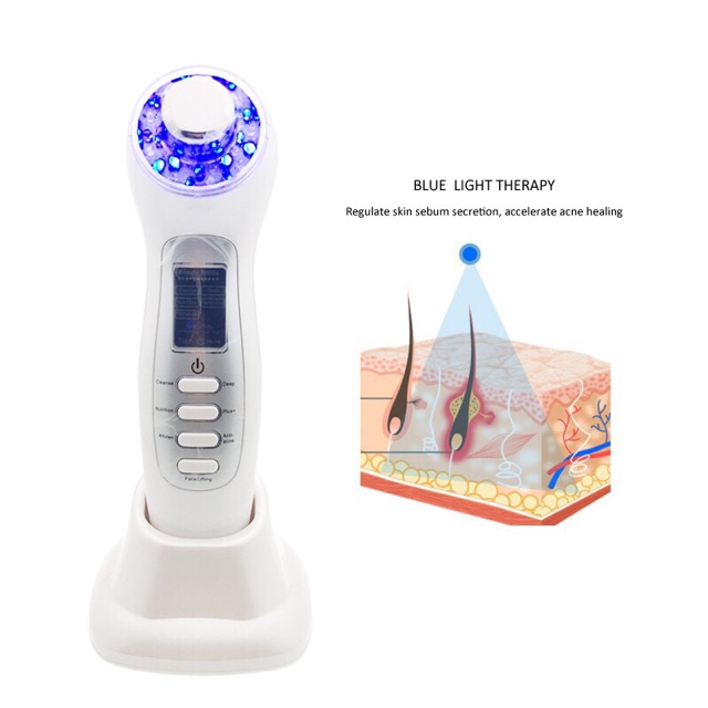 Alat kecantikan Portable 7in1 ultra renew ultrasound photon iontherapy