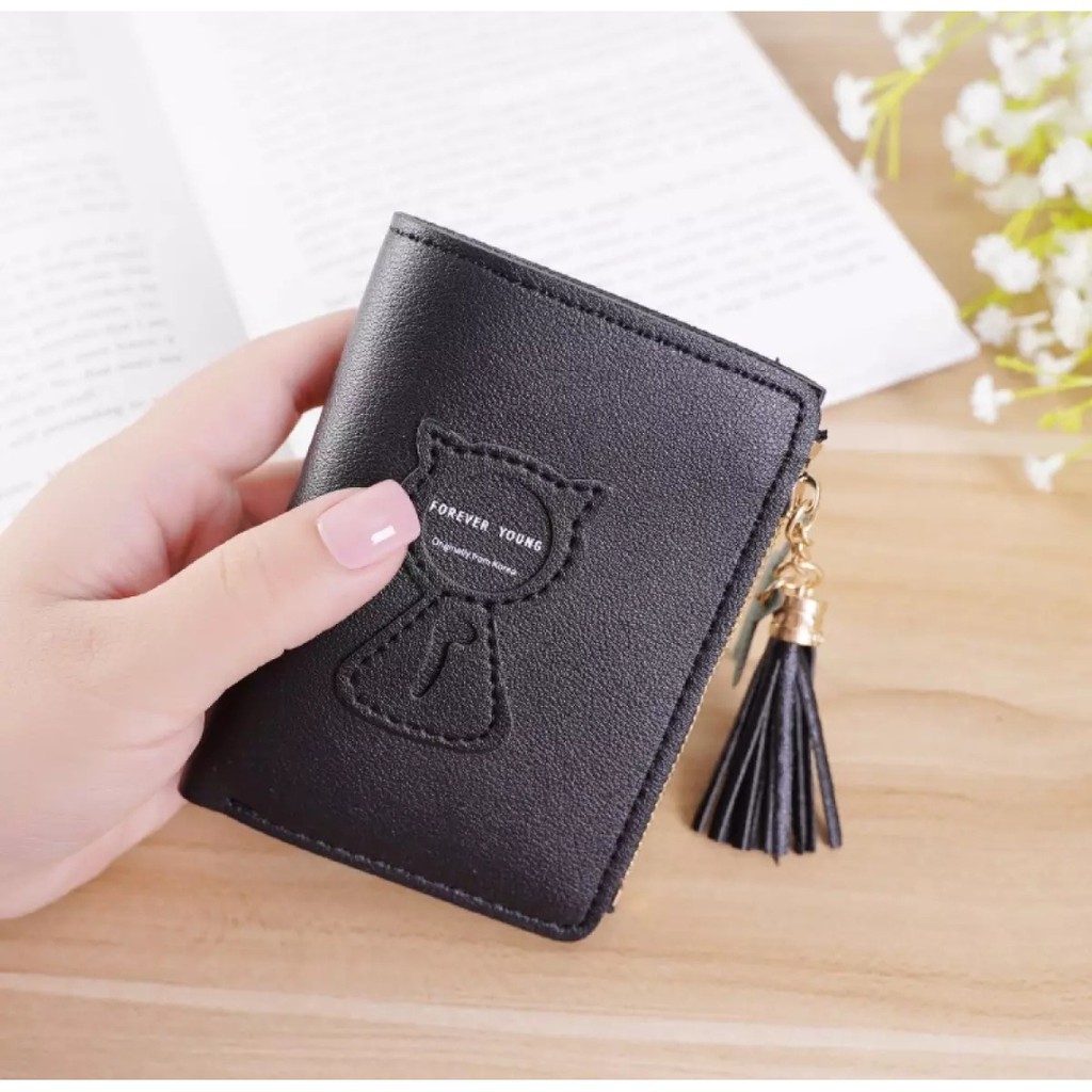 (COD) DOMPET LIPAT WANITA WOMEN WALLET KOREAN FASHION MALLSHOPPING