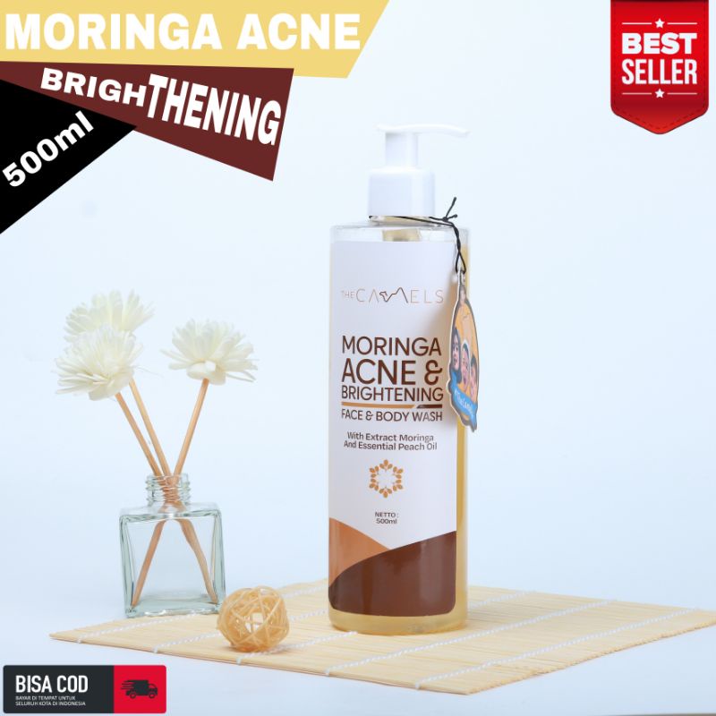 MORINGA ACNE BRIGHTENING | THE CAMELS MORINGA ACNE AND BRIGHTENING FACE AND BODY