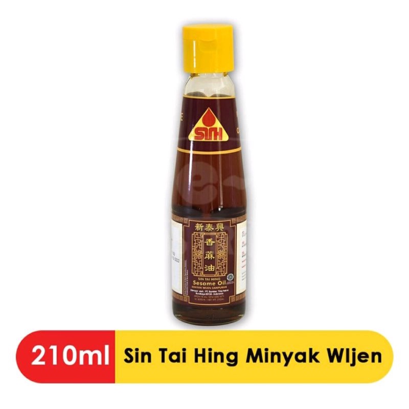

Minyak Wijen Sin Tai Hing Sesame Oil STH minyak Wijen HALAL sesame oil HALAL 210 ml