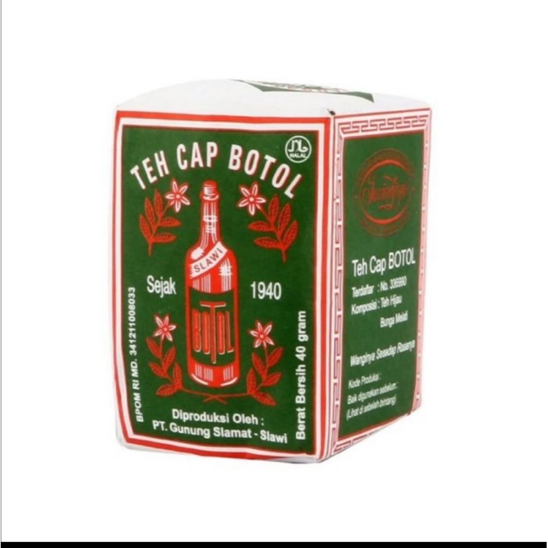 

teh botol hijau 1 bks 50gr