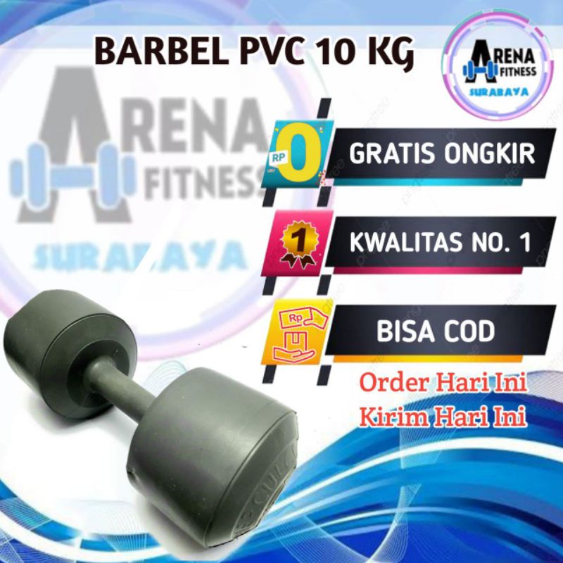 dumbel 10 kg / Barbel 10 kg dumle 10kg barbel 10kg dumbel 10kg