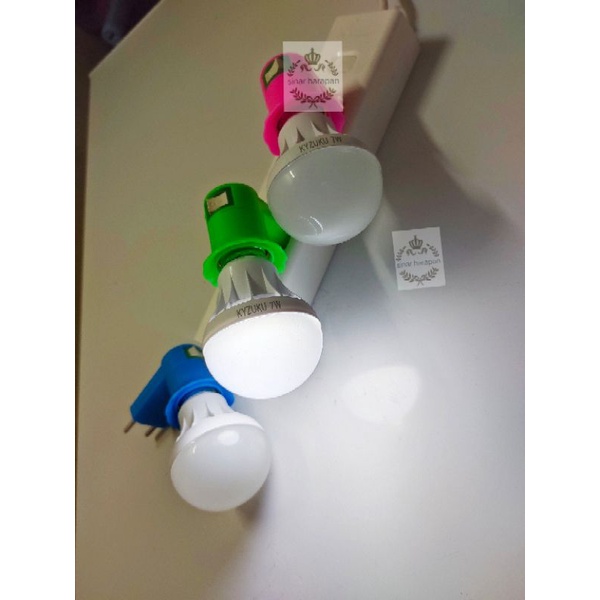 Satu set lengkap - Lampu Tidur LED  plus Fitting Tempat Lampu