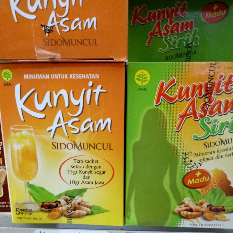 

kunyit asam dus sidomuncul