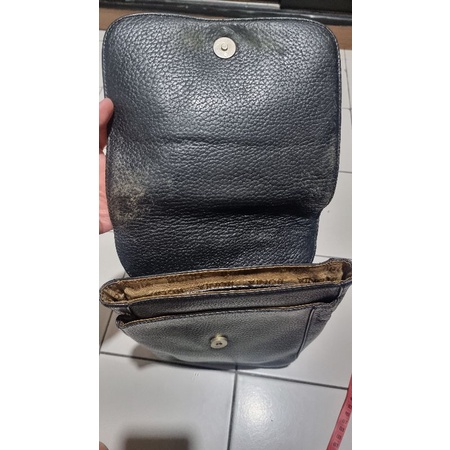 Preloved Tas ransel Bonia original wrna hitam