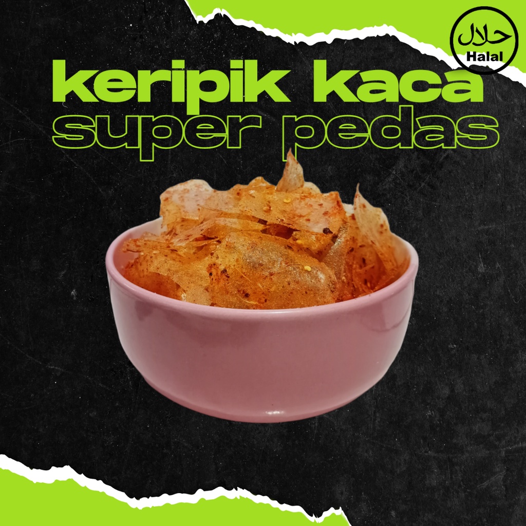 

KERIPIK KACA SUPER PEDAS 125GR