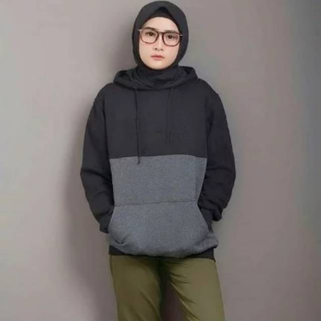 Shinee Jaket Wanita Casual Lengan Panjang Model Longgar Print Tulisan untuk Musim Gugur