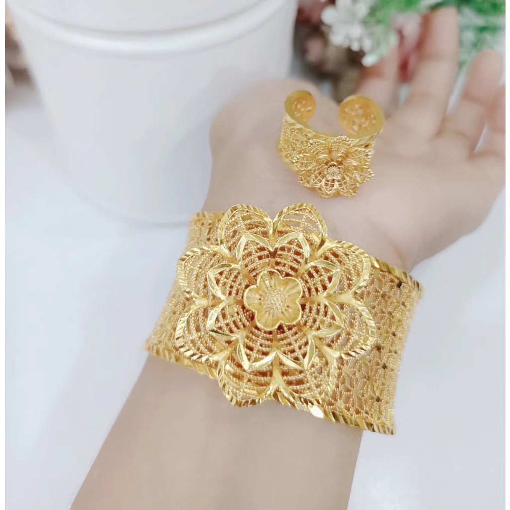 Gelang Xuping Terbaru Lapis Emas 24K Perhiasan Fashion 1244-1248