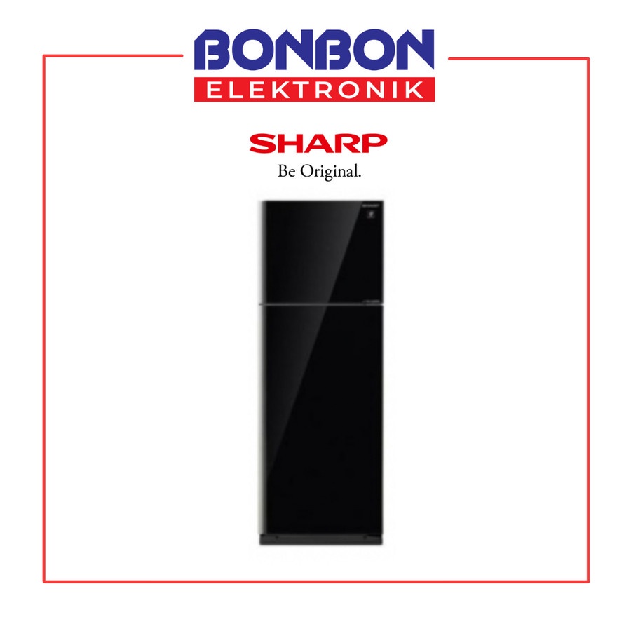 Sharp Kulkas 2 Pintu SJ-IG471PG-BK / SJIG471PGBK / SJIG 471 PGBK