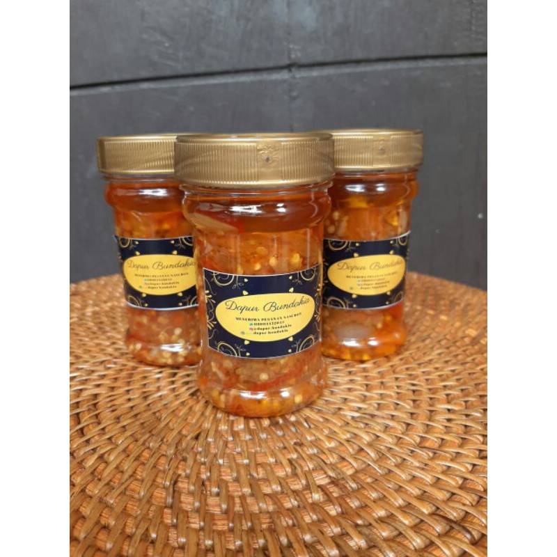 

sambel bawang berat 150gram checkout hari ini akan dikirim keesokan harinya