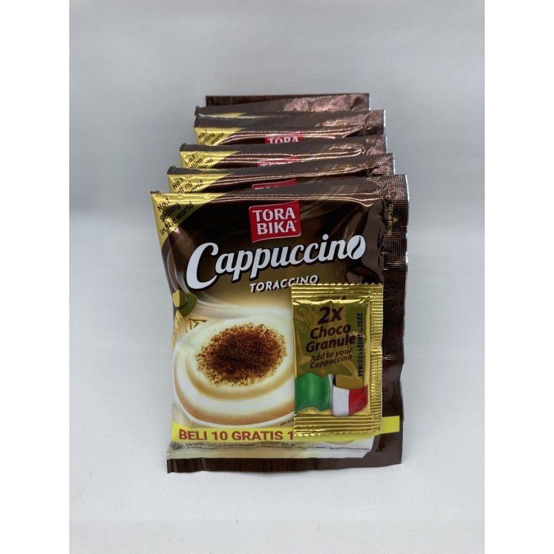 

TORABIKA CAPPUCINO 1 RENTENG ISI 11 SACHET