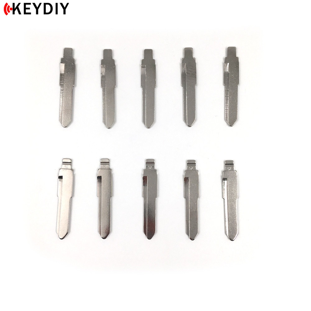 10 Pcs / lot Kunci Pengganti Model Flip Bahan Metal Kualitas Tinggi KD / JMD / VVDI 52# Suzuki Swift