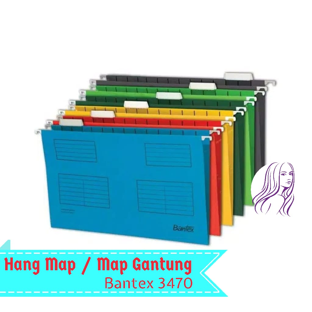 

Hang Map / Suspension File / Map Gantung Warna Warni BANTEX 3470