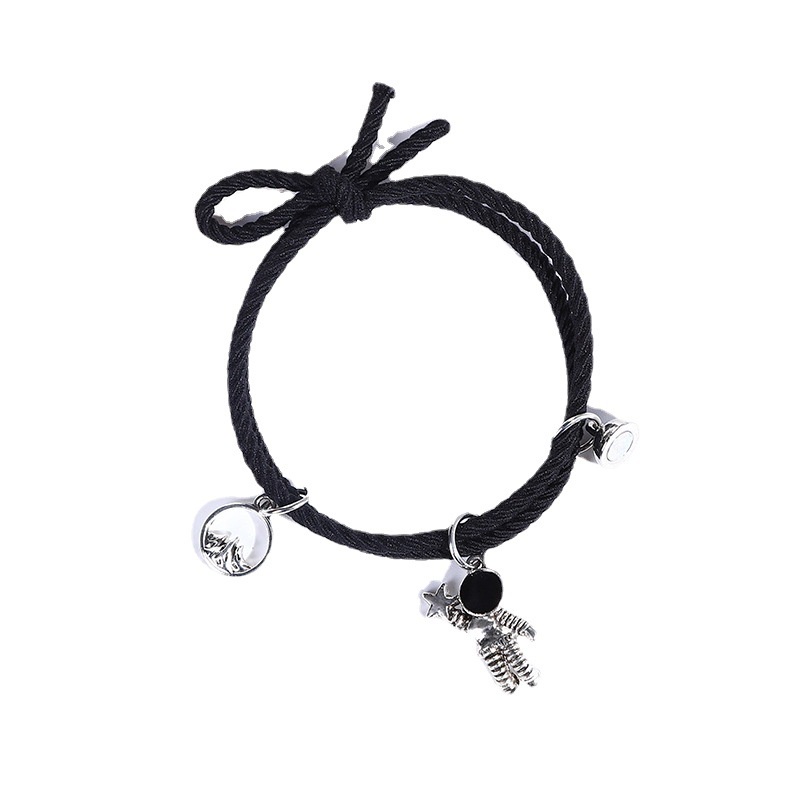 Vow of eternal love astronauts attract lovers Bracelet a pair of small rubber bands for boyfriend and girlfriend