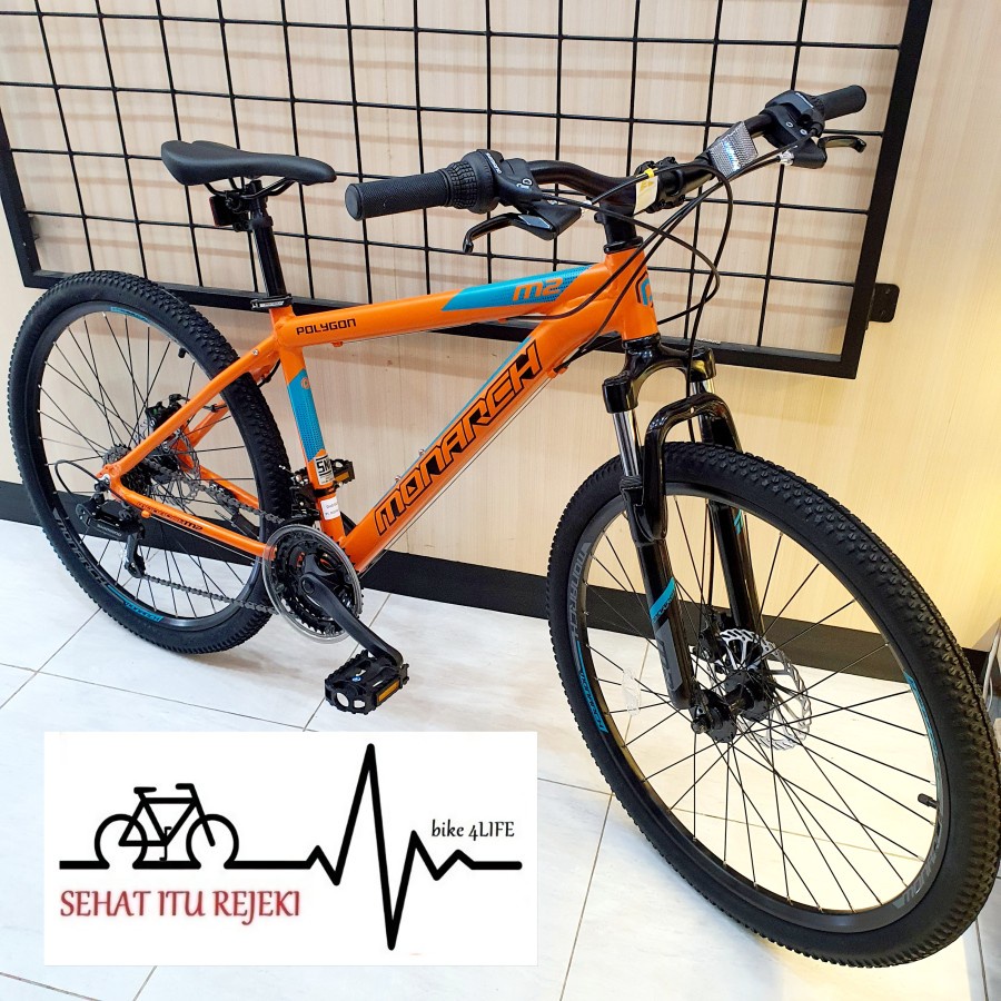 SEPEDA MTB POLYGON MONARCH 2 M2 3x6 SPEED 26 INCH