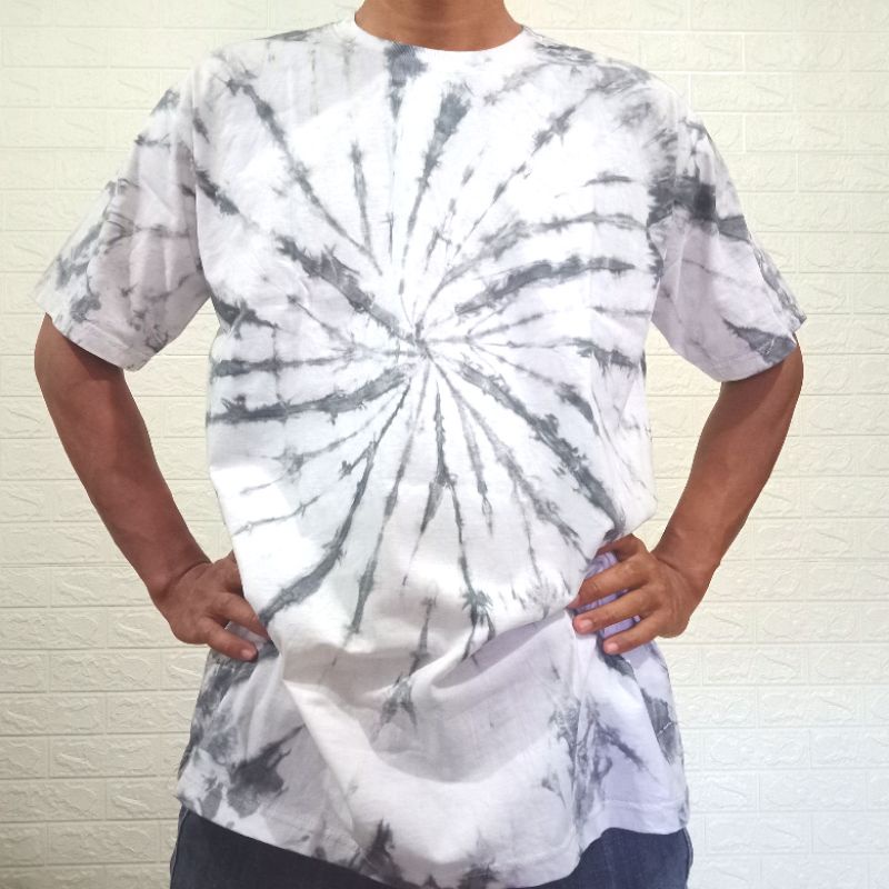 kaos tie dye pria wanita bahan katun HD 30s