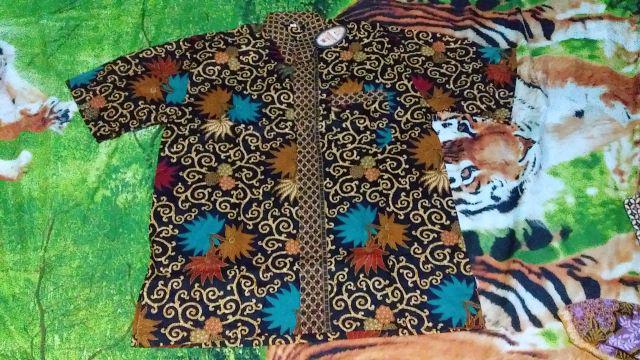 Batik Pria Hem Madu