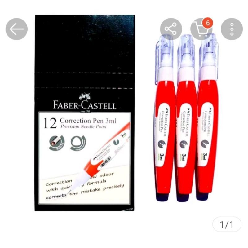 

tipe x cair / correction pen 3ml