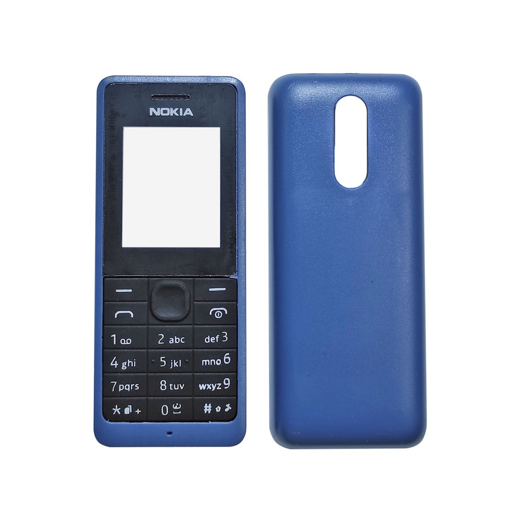 CASING NOKIA 106 2013 / 107 2103 KESING + BACK COVER / WARNA RANDOM