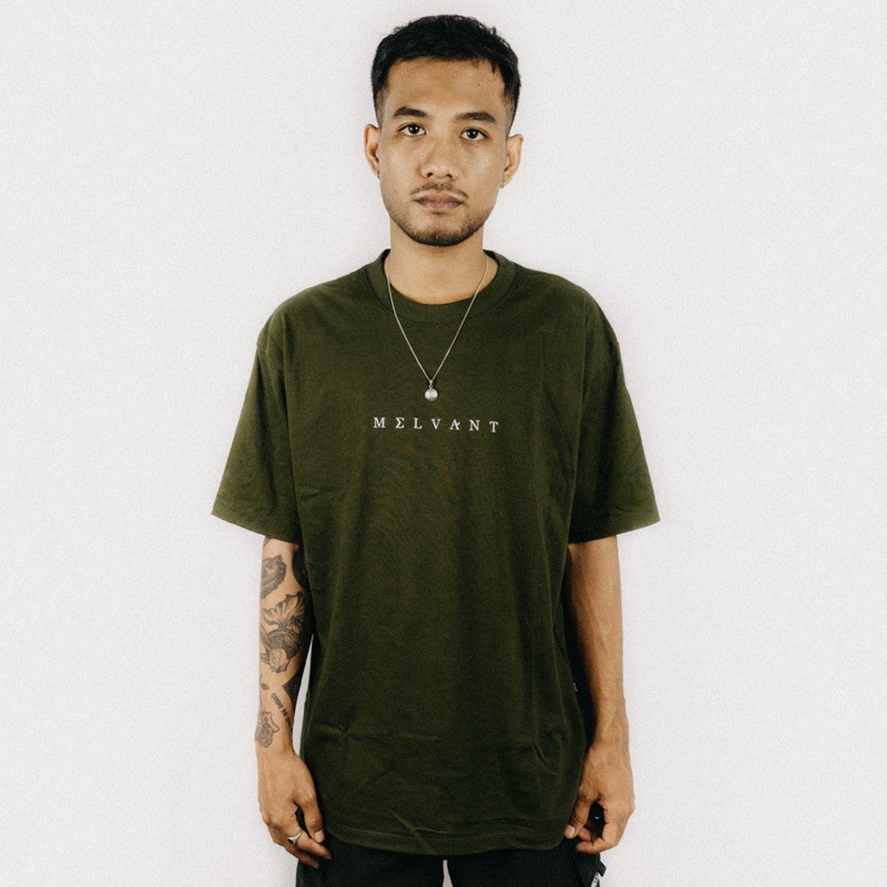 MTS PAT ARMY GREEN - MELVANT TSHIRT LAKI LAKI