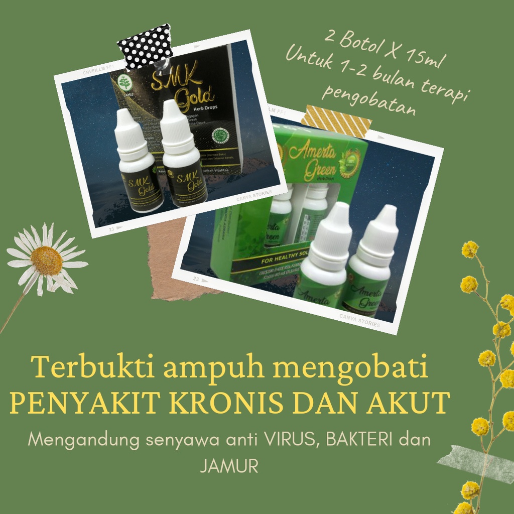 

Isi 2 BOTOL Herbal Suqi Amerta Green Obat Tradisional Penyakit Kronis Dan Akut Tanpa Efek Samping