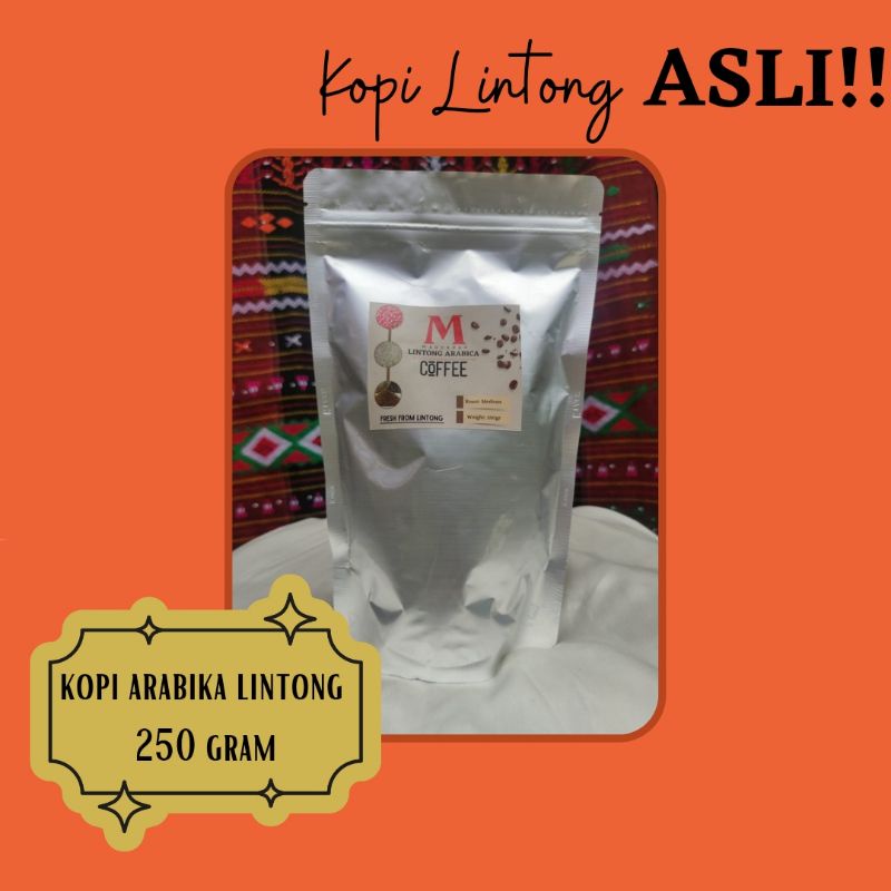 

Kopi Lintong Arabika 250 gram - Maruarar Coffee Lintong