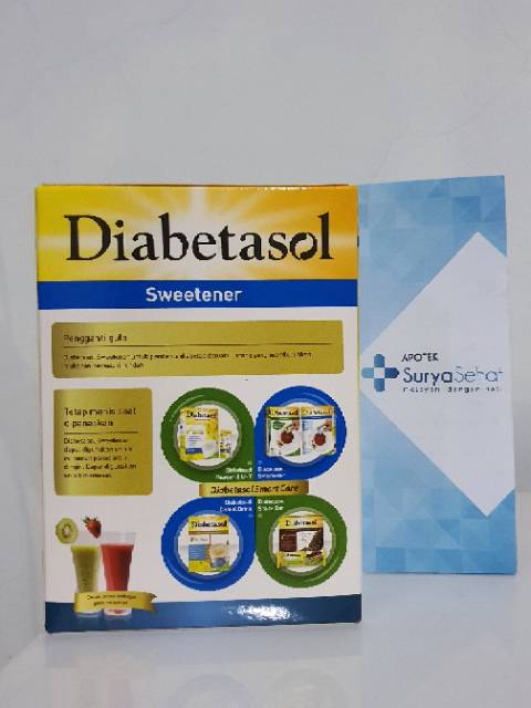 Diabetasol Sweetener isi 25/ 50/ 100/ 200 sachet