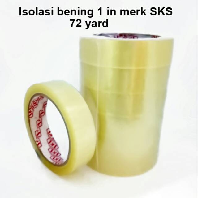 

Isolasi bening 1in Lakban merk sks