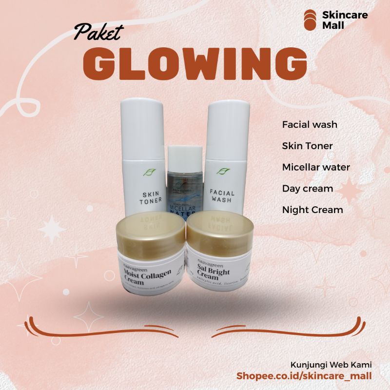 PAKET GLOWING  NAAVAGREEN