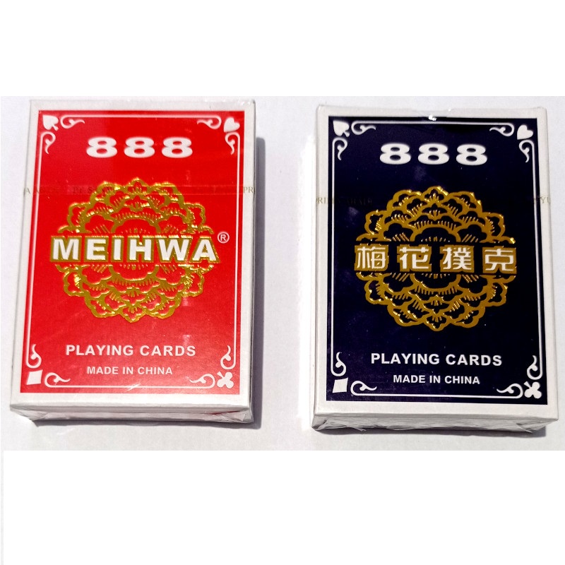 Kartu Remi Import Murah MEIHWA 888 Playing Cards - 1 set