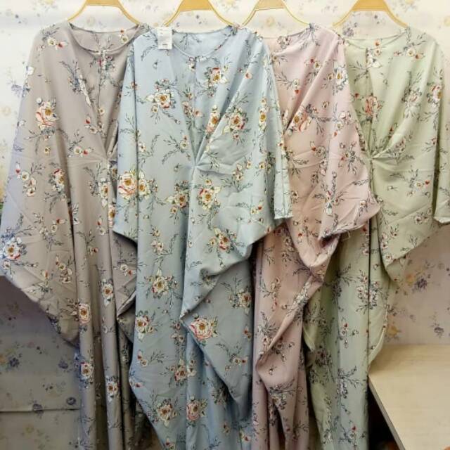 Kaftan Fitriah BGR Baju Muslim Wanita Busui Friendly