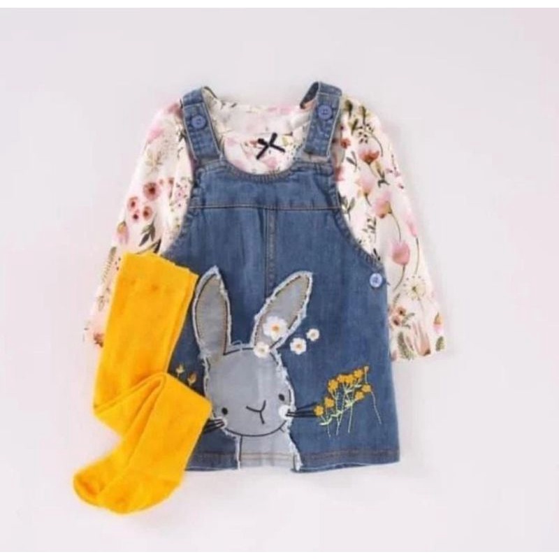 OVERALL JEANS LEGING 3IN1 CATEL LOVE (BRP399)