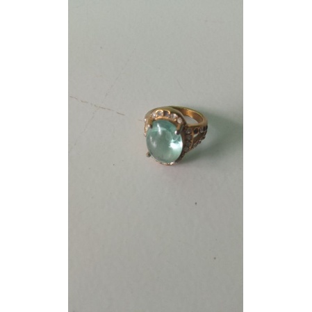 BATU GREEN TOPAS ASLI