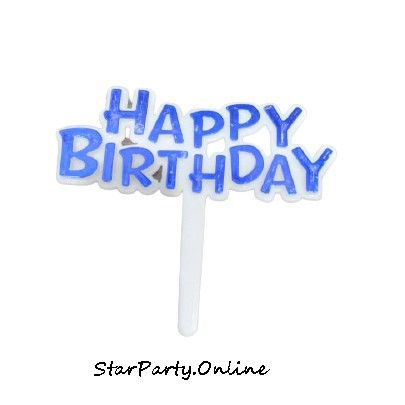 Topper  Tulisan HBD 10pcs /Cake Topper /Hiasab Kue