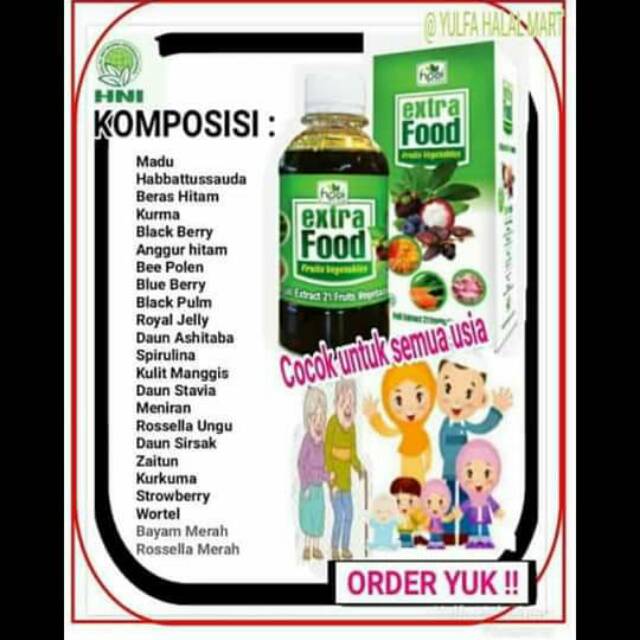 

Herbal ektra food
