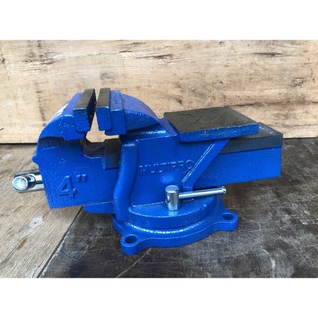 Ragum Multipro 4" Bench Vice Swivel Catok Paron Multipro