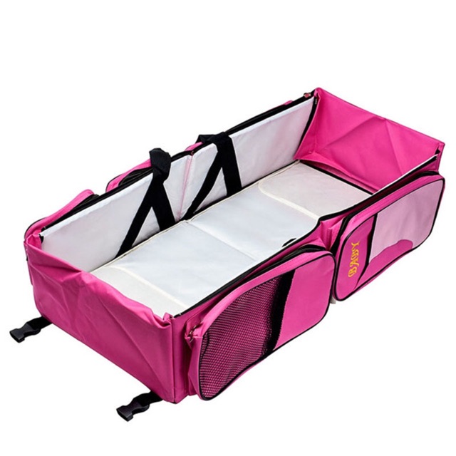 WRF10 Tas Lipat Baby Travel Bed and Diaper Bag FoldableTas Bayi Diskon Murah Impor TKM