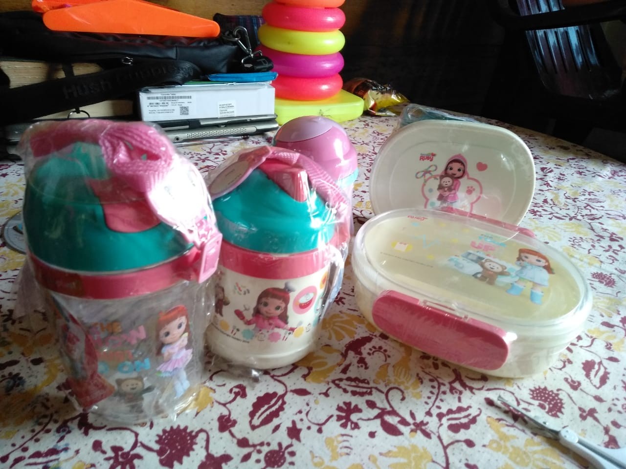 Technoplast Rainbow Ruby Sealware 600 Ml